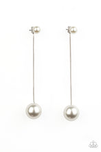 Load image into Gallery viewer, paparazzi-accessories-extended-elegance-white-post earrings

