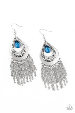 paparazzi-accessories-scattered-storms-blue-earrings