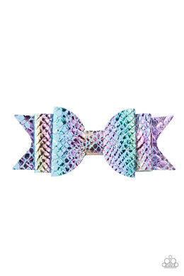 paparazzi-accessories-bow-your-mind-blue-hair clip