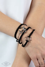 Load image into Gallery viewer, Anchors Away - Black Bracelet - Paparazzi Jewelry
