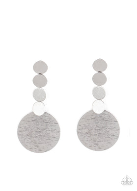 paparazzi-accessories-idolized-illumination-silver-post earrings