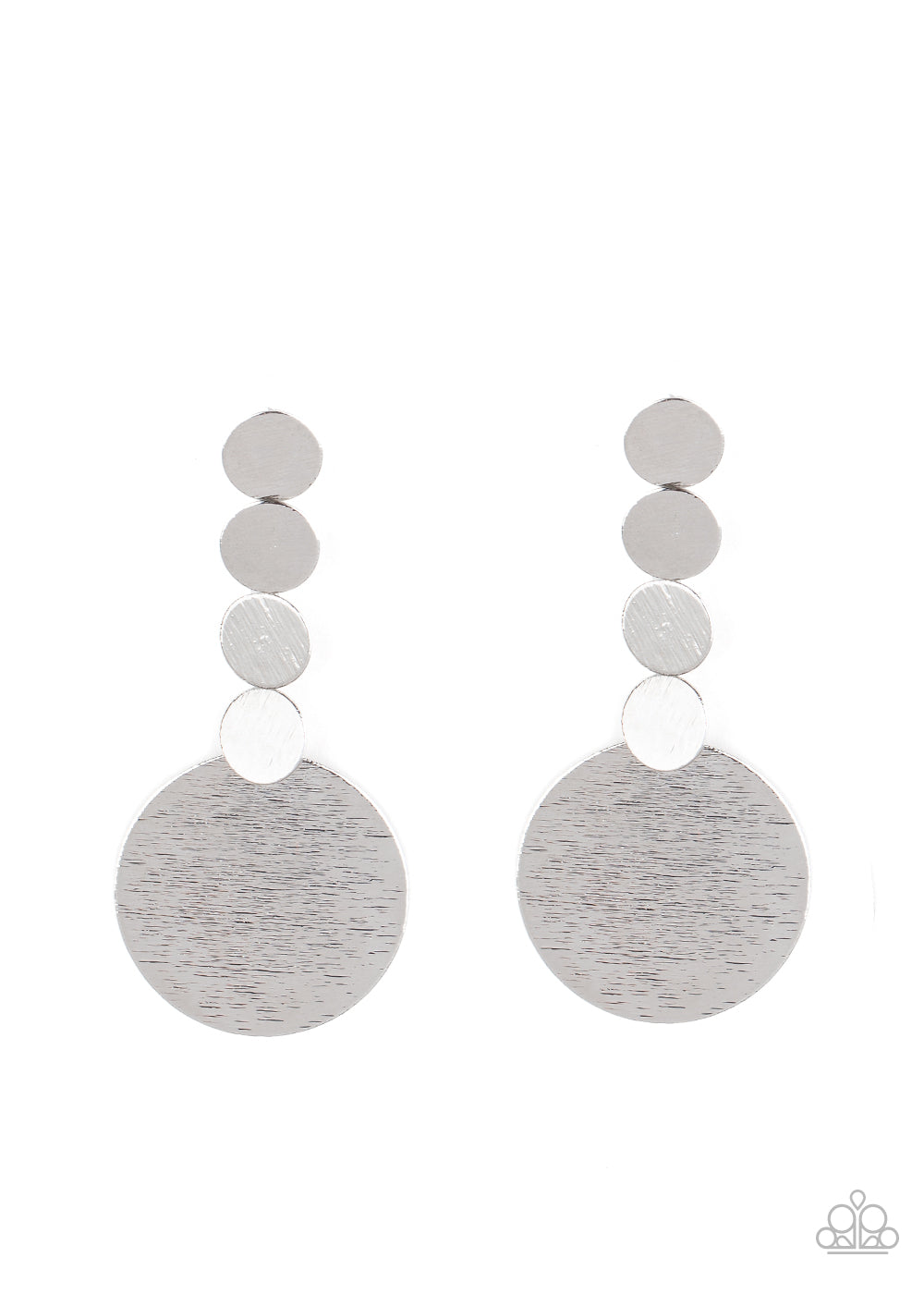 paparazzi-accessories-idolized-illumination-silver-post earrings