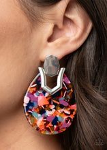 Load image into Gallery viewer, HAUTE Flash - Multi Post Earrings - Paprazzi Jewelry
