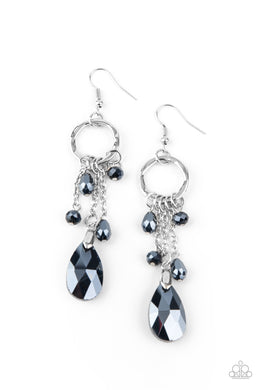 paparazzi-accessories-glammed-up-goddess-blue-earrings