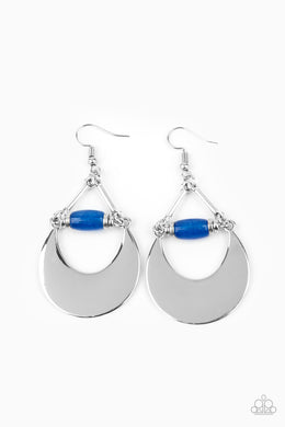 paparazzi-accessories-mystical-moonbeams-blue-earrings