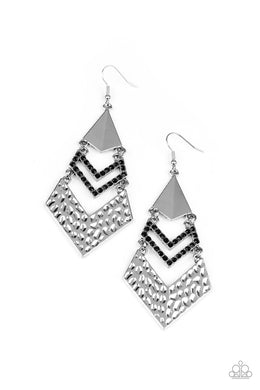 paparazzi-accessories-work-hazard-black-earrings