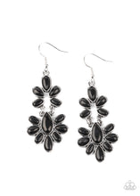 Load image into Gallery viewer, paparazzi-accessories-cactus-cruise-black-earrings
