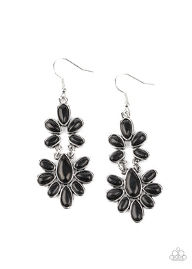 paparazzi-accessories-cactus-cruise-black-earrings