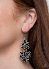 Load image into Gallery viewer, Cactus Cruise - Black Earrings - Paprazzi Jewelry
