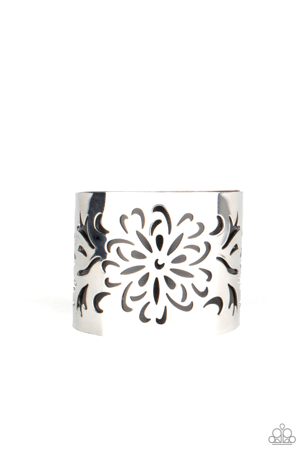 paparazzi-accessories-get-your-bloom-on-black-bracelet