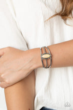Load image into Gallery viewer, Stone Sahara - Yellow Bracelet - Paparazzi Jewelry

