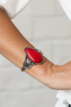 Load image into Gallery viewer, Blooming Oasis - Red Bracelet - Paprazzi Jewelry
