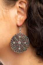 Load image into Gallery viewer, Oh MANDALA! - Red Earrings - Paparazzi Jewelry
