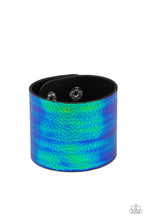 Load image into Gallery viewer, paparazzi-accessories-cosmo-cruise-blue-bracelet
