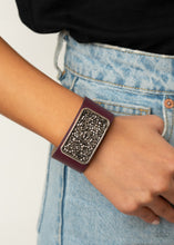 Load image into Gallery viewer, Interstellar Shimmer - Purple Bracelet - Paprazzi Jewelry
