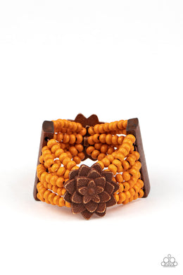 paparazzi-accessories-tropical-sanctuary-orange-bracelet