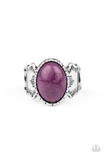 Load image into Gallery viewer, paparazzi-accessories-aint-no-mesa-high-enough-purple-ring
