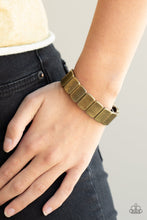 Load image into Gallery viewer, Retro Effect - Brass Bracelet - Paparazzi Jewelry
