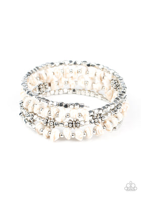 paparazzi-accessories-rockin-renegade-white-bracelet