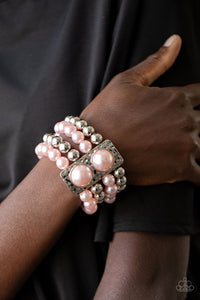 WEALTH-Conscious - Pink Bracelet - Paparazzi Jewelry