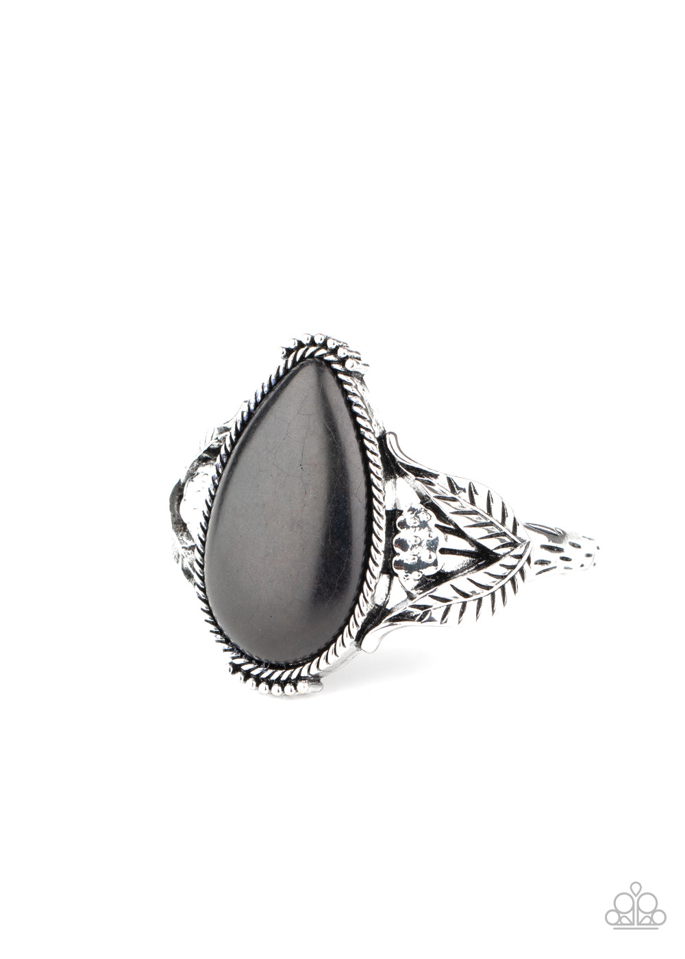 paparazzi-accessories-blooming-oasis-black-bracelet