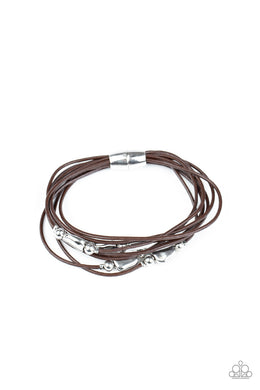 paparazzi-accessories-raw-edge-brown-bracelet