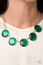 Load image into Gallery viewer, Ethereal Escape - Green Necklace - Paparazzi Jewelry
