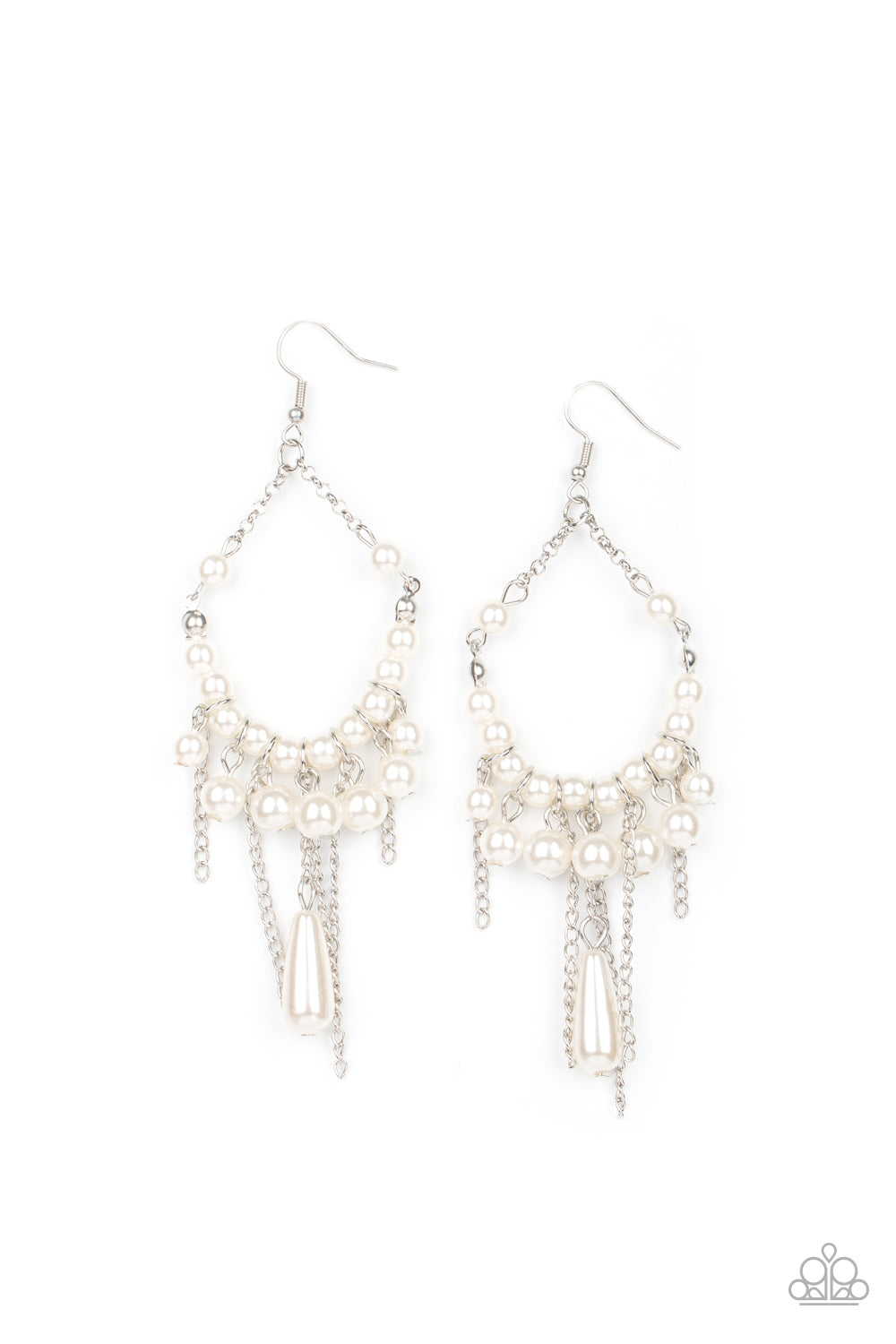paparazzi-accessories-party-planner-posh-white-earrings