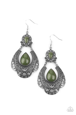 paparazzi-accessories-rise-and-roam-green-earrings
