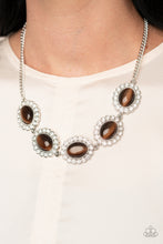 Load image into Gallery viewer, A DIVA-ttitude Adjustment - Brown Necklace - Paprazzi Jewelry
