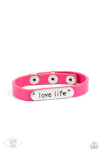 Load image into Gallery viewer, paparazzi-accessories-love-life-pink-bracelet
