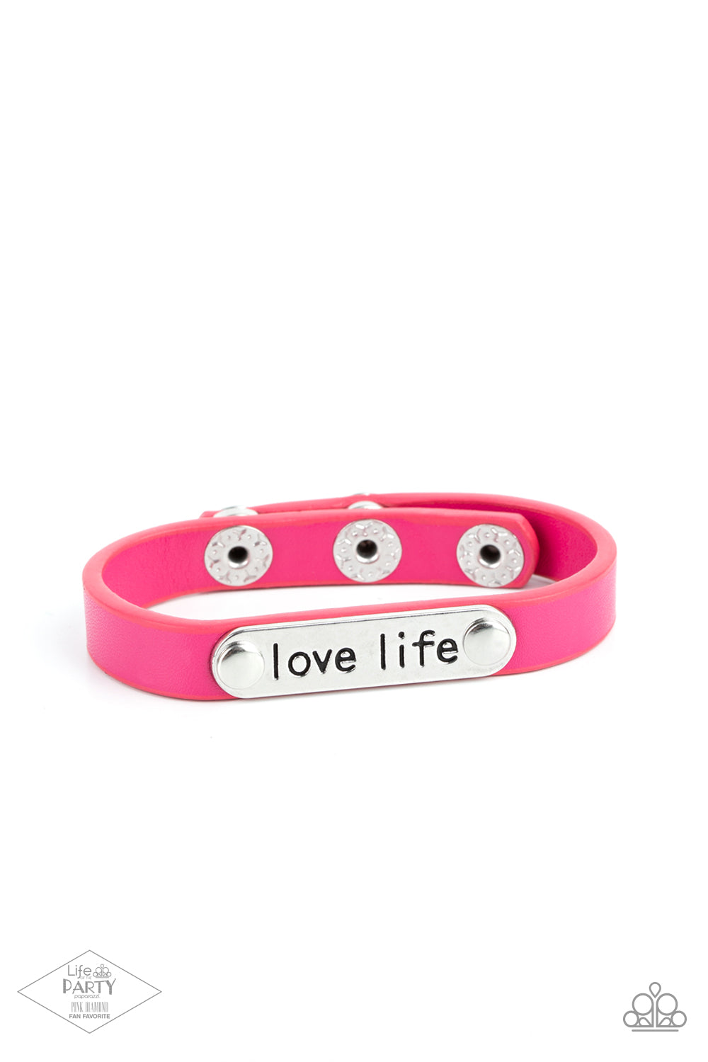 paparazzi-accessories-love-life-pink-bracelet