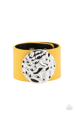 Load image into Gallery viewer, paparazzi-accessories-the-future-looks-bright-yellow-bracelet
