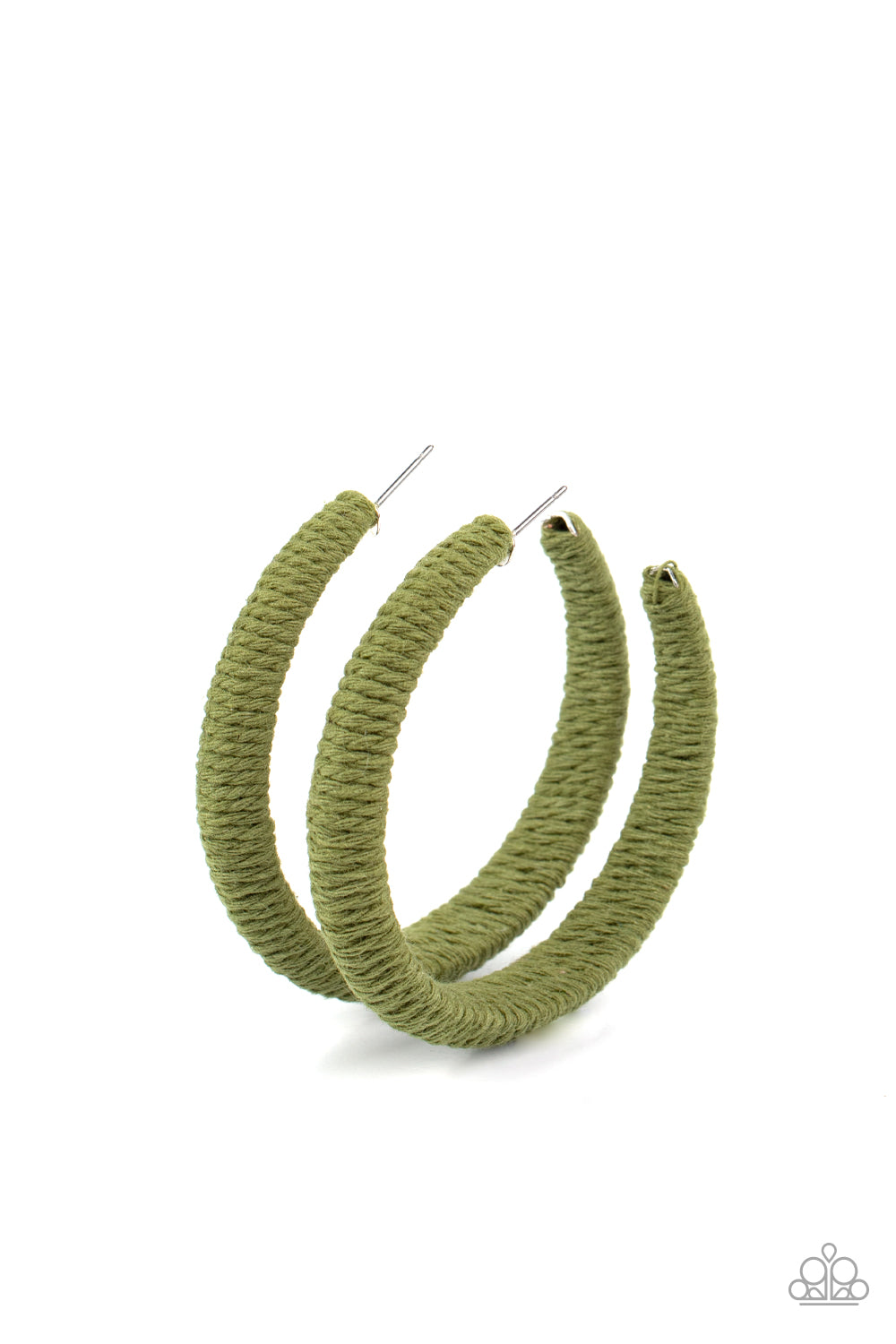 paparazzi-accessories-twine-and-dine-green-earrings