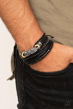 Load image into Gallery viewer, Quill Quarry - Blue Bracelet - Paprazzi Jewelry
