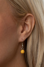 Load image into Gallery viewer, Adobe Adornment - Yellow Necklace - Paparazzi Jewelry
