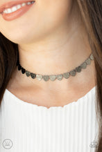 Load image into Gallery viewer, Playing HEART To Get - Black Necklace - Paprazzi Jewelry
