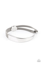 Load image into Gallery viewer, paparazzi-accessories-a-notch-above-the-rest-silver-bracelet
