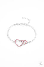 Load image into Gallery viewer, paparazzi-accessories-cupid-is-calling-pink-bracelet
