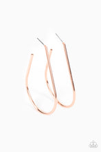 Load image into Gallery viewer, paparazzi-accessories-city-curves-copper-earrings
