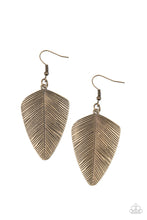 Load image into Gallery viewer, paparazzi-accessories-one-of-the-flock-brass-earrings
