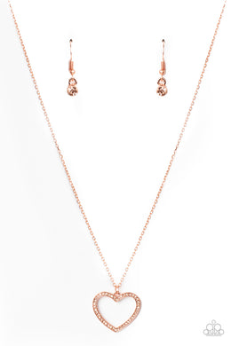 paparazzi-accessories-glow-by-heart-copper-necklace
