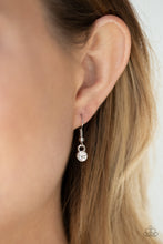 Load image into Gallery viewer, With All Your HEARTS - White Necklace - Paprazzi Jewelry

