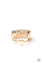 Load image into Gallery viewer, paparazzi-accessories-heartstring-harmony-gold-ring
