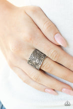 Load image into Gallery viewer, Butterfly Bayou - Silver Ring - Paparazzi Jewelry
