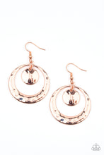 Load image into Gallery viewer, paparazzi-accessories-rounded-radiance-copper-earrings
