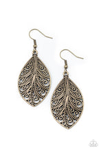 Load image into Gallery viewer, paparazzi-accessories-one-vine-day-brass-earrings
