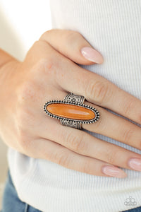 Ultra Luminary - Orange Ring - Paparazzi Jewelry