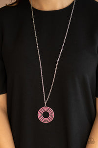 High-Value Target - Pink Necklace - Paparazzi Jewelry