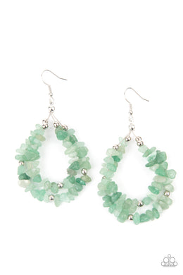 paparazzi-accessories-canyon-rock-art-green-earrings
